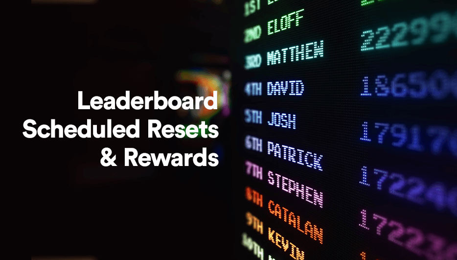 Leaderboard Scheduled Resets & Rewards hero image
